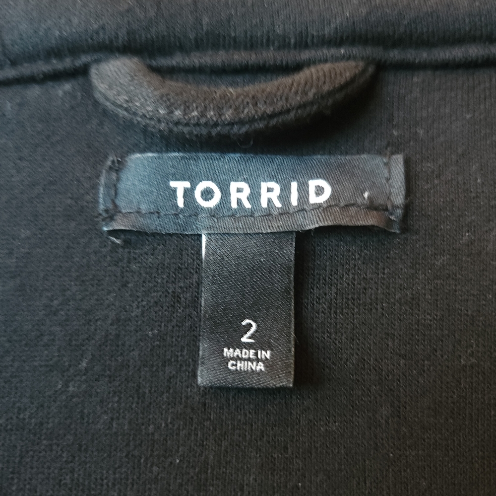 Torrid Black Utility Jacket - Picture 3 of 5